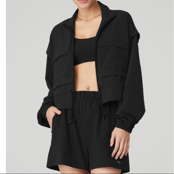 ALO Yoga Jackets & Blazers - Alo Yoga Ready Set Jacket Black